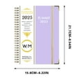 thumbnail image 7 of 2025 Appointment Book & Planner - A5 Daily Hourly Planner from January 2025, December 2025, Weekly Appointment Book with 30-Minute Interval, 7 of 7