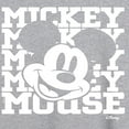 thumbnail image 3 of Disney - Mickey Mouse - Repeated Mickey - Juniors Ideal Flowy Muscle T-Shirt, 3 of 5