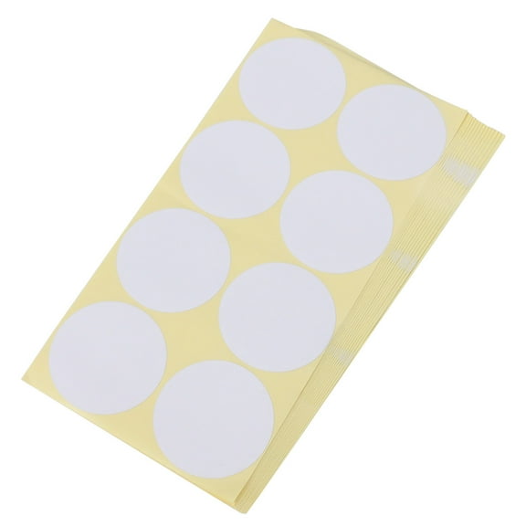 KONTONTY 15 Sheets Blank Label Stickers for Activities and Classroom Use