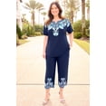 thumbnail image 2 of Catherines Women's Plus Size Anywear Wide Leg Capri, 2 of 4