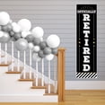 thumbnail image 7 of Big Dot of Happiness Happy Retirement - Retirement Party Front Door Decoration - Vertical Banner, 7 of 7
