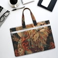 thumbnail image 6 of Pofeuu Majestic Cosmic Lion Print Laptop Bag Carrying - Computer Bag Laptop Case Shoulder Slim Work Travel, 6 of 8