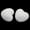 9.5cm, variant on White Foam Styrofoam Polystyrene Modelling DIY Craft Heart Shape Party Decor