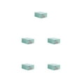 thumbnail image 3 of bedienty Flip Storage Clear Drawer Shoe Box Organiser Stackable Foldable Home Organizer men green 5Set, 3 of 6