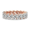 thumbnail image 2 of Marquise Shape Lab Grown Diamond Milani Eternity Ring For Women | 3 Carat IGI Certified 14K Rose Gold | FG-VS Quality Friendly Diamonds Eternity Ring Size 8.5, 2 of 5