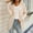 Beige, variant on Women's Sweaters And Cardigans Pink Summer Long Sleeved V-neck Solid Color Knitted Cardigan Sweater Jacket