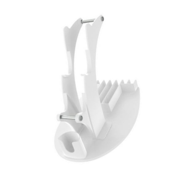Inteprter Controller Rack Storage Holder Game Bracket Compact Exquisite Household Stand Accessories Long-lasting Size Remote Almacenamiento y organización del hogar blanco Inteprter HA039886-02
