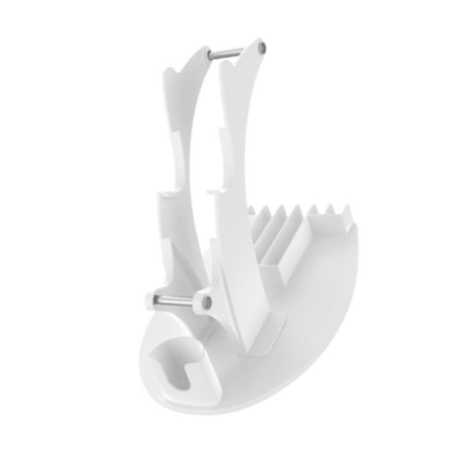 Inteprter Controller Rack Storage Holder Game Bracket Compact Exquisite Household Stand Accessories Long-lasting Size Remote Almacenamiento y organización del hogar blanco Inteprter HA039886-02