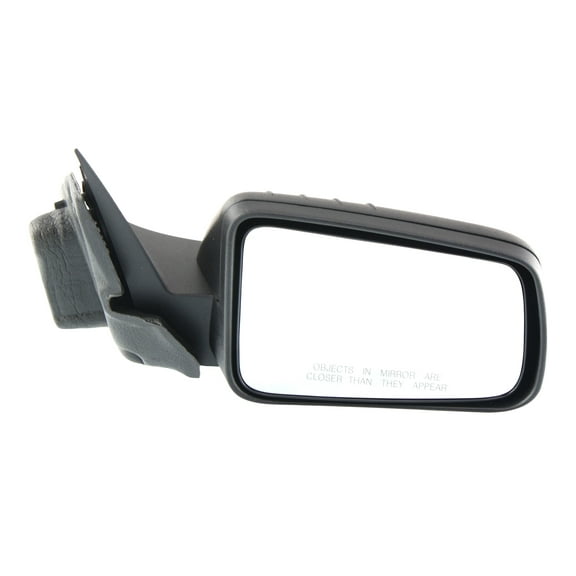 MIRROR Compatible For 2008-2011 Ford Focus Right Passenger Power Glass With 1 Paintable and Textured Black Cap