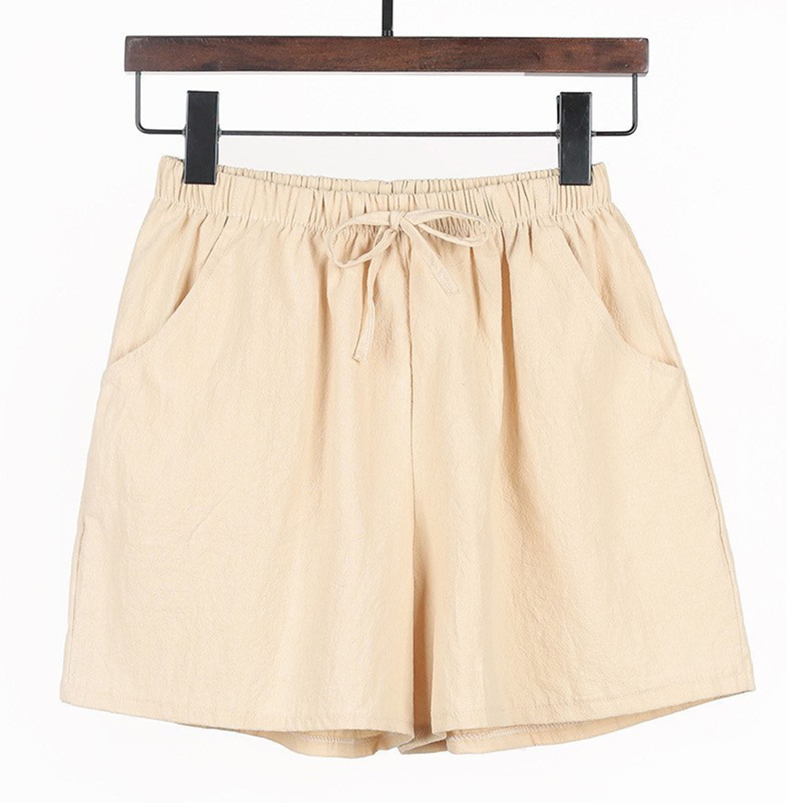 パンツ ORR Women Suit Shorts Women Shorts Summer Women Shorts Elastic High Waist Loose