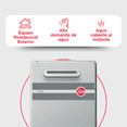 thumbnail image 3 of Boiler Instantáneo Rheem Condensación Gas LP 5 Serv Exterior, 3 of 6