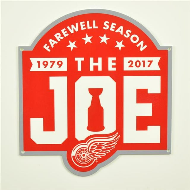 Authentic Street Signs 90238 12 in. Joe Louis Arena Farewell Steel Logo