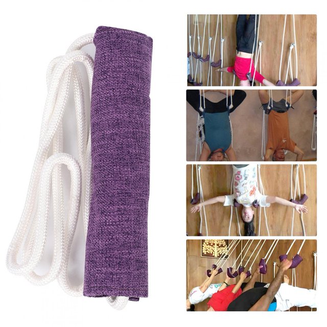 Cuerda de Pared de Yoga, Cuerda de Pared de Entrenamiento Auxiliar de Yoga Duradera 17mm Accesorio de Herramienta de Ayuda Unbranded TJ07353