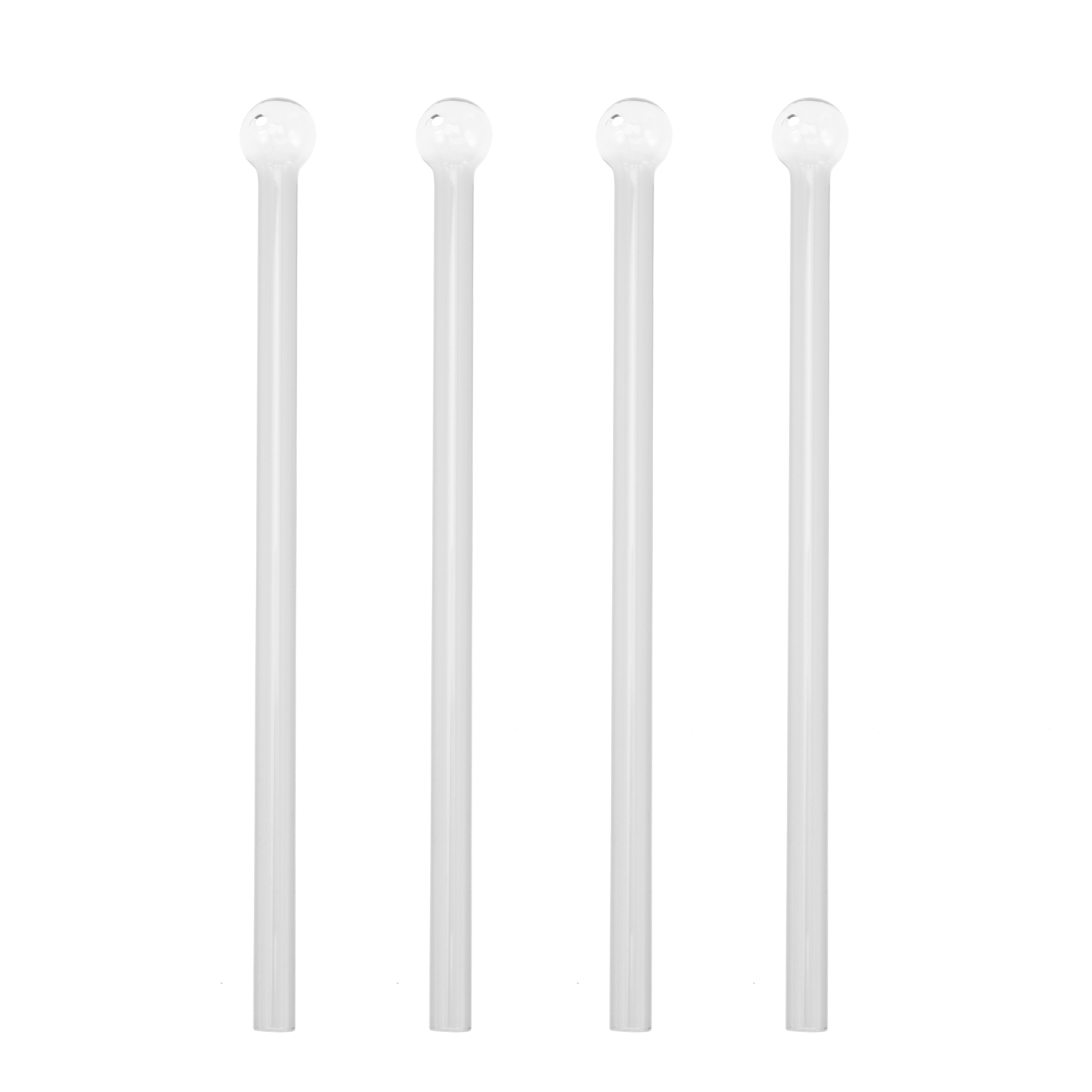 6pcs Oil Lamp Burner High Borosilicate Oil Lamp Part Oil Burner Glass