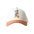 thumbnail image 2 of Mickey Mouse Women's Baseball Hat, Red & Tan, 2 of 5