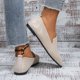 thumbnail image 5 of Zapatos Casuales de las Mujeres de Moda Respirables Zapatos de Trabajo de Toda la Temporada con Dedos Puntuados Suelas Planas Aberturas Poco Profundas Y Alta, 5 of 8