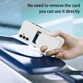 thumbnail image 3 of Compatible with Samsung Galaxy A14 5G Case with Card Holder Shockproof Phone Cases for Samsung A14 5G Anti-Scratch Silicone TPU Protective Case (White), 3 of 13