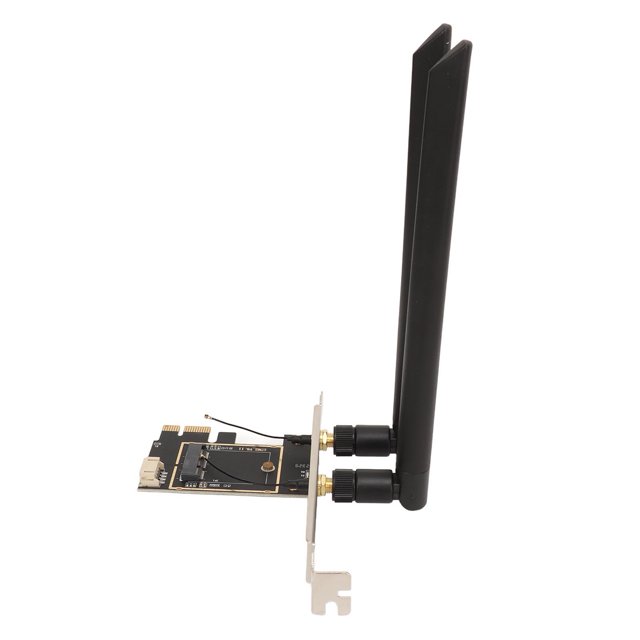Tarjeta M2 a PCIE antena dual Plug and Play Adaptador M2 a PCIe ampliamente compatible con disipador de calor para computadora