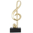 thumbnail image 1 of Decorations Resin Music Note Decoration, Resin Music Note Ornament, For Home Thanksgiving Gift Office Birthday Present, 1 of 8
