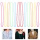 thumbnail image 3 of Collar de plástico de 12 piezas para la fiesta de mascarade accesorios para fiestas navideñas cuentas para accesorios de la etapa de fiesta collar de año nuevo, 3 of 4