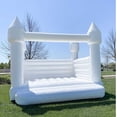 thumbnail image 5 of Inflatable White Bounce House with Air Blower Jumper Bouncy Castle for Wedding Party Inflatable Bouncer with Blower13*13*10ft4*4*3m, 5 of 5