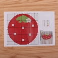 thumbnail image 3 of Rongfmy Crochet Rond DIY pour Tapis, Produit Fini Utilisable pour Maison Fraise, 3 of 9