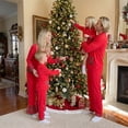 thumbnail image 3 of Nibbcoa Christmas Matching Family Pajamas Sets, Classic Plaid Design Christmas Family Matching set, 3 of 10