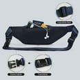 thumbnail image 4 of Small Fanny Pack for Men Women Crossbody Waist Pack with 4 Zipper Pockets Adjustable Hip Pack Bag for Travel,Walking,Running,Hiking,Cycling, Navy, 36402, 4 of 6
