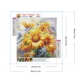 thumbnail image 2 of Pintura de diamante 5D DIY Taladro redondo completo Girasol Decoración del hogar Arte Artesanía, 2 of 9
