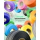 thumbnail image 4 of Filamento para impresora 3D MarsWork PLA, 1,75 mm, 1 kg, recarga naranja, 4 of 6