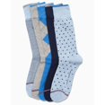 thumbnail image 4 of Calcetines de vestir Tommy Hilfiger, 5 unidades, ligeros para hombre, color azul, 4 of 6