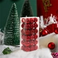 thumbnail image 3 of JYYYBF Christmas Glitter Ball Ornaments, 36Pcs Christmas Tree Ornaments Set with Hanging Loop, Christmas Hanging Decor, 3 of 5