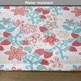 thumbnail image 6 of Ambesonne Floral Place Mats Set of 4, Flowers Berries, Standard Size, Dark Coral Aqua, 6 of 6