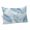 Navy, Steel Blue, Azure, White, variant on Green Tropical Botanical Throw Pillow Cover, Pillowcase Protectors with Zipper, Breathable Decorative Lumbar Pillow Case Cover, Summer Palm Leaves Plants Pillow Shams for Couch Sofa 12x20Inch