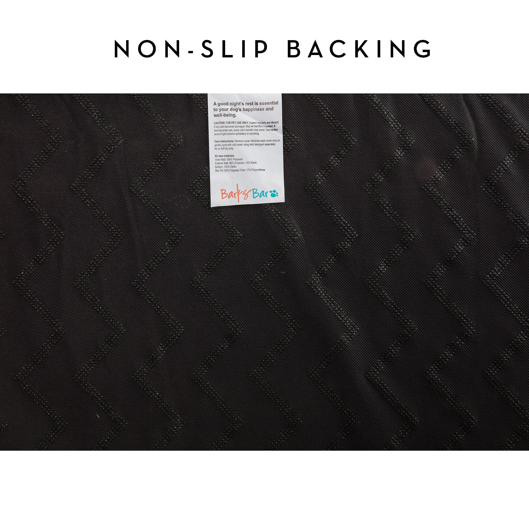 barksbar large orthopedic dog bed