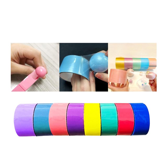 Cinta de bola Adhesiva Baoblaze Juguete sensorial de fuerte adherencia Cintas de bolas adhesivas 48 cm