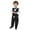 Black, variant on Qopobobo Boy Suits For Weddings Baby Boy Dress Shirt Baby Boys Formal Suit Set Short Sleeve with Bowtie Suspender Shorts Pants Outfits Toddler Clothes Light Blue,1-2 Years
