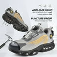 thumbnail image 6 of SUYSTEX Men Safety Toe Work Shoes Rotating Buckle Breathable Non-Slip Steel Toe Sneakers, 6 of 6