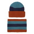 thumbnail image 2 of Kids Hat Scarf Set Toddler Winter Knit Beanies Neck Warmer Gaiter 3 set, 2 of 8