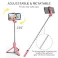thumbnail image 3 of Portable Selfie Stick, Handheld Phone Tripod Stand with Detachable Wireless Remote, 3 of 6
