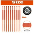 thumbnail image 3 of Winter Universal Reusable Antis-skids Nylon Tire Chains, 3 of 5
