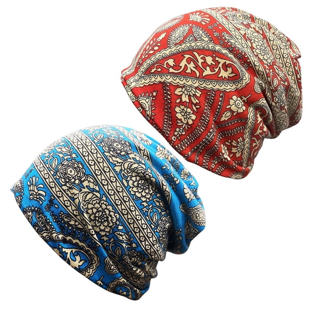 Gorro tipo turbante Hat JarSehera, holgado, de algodón, quimio, para mujer