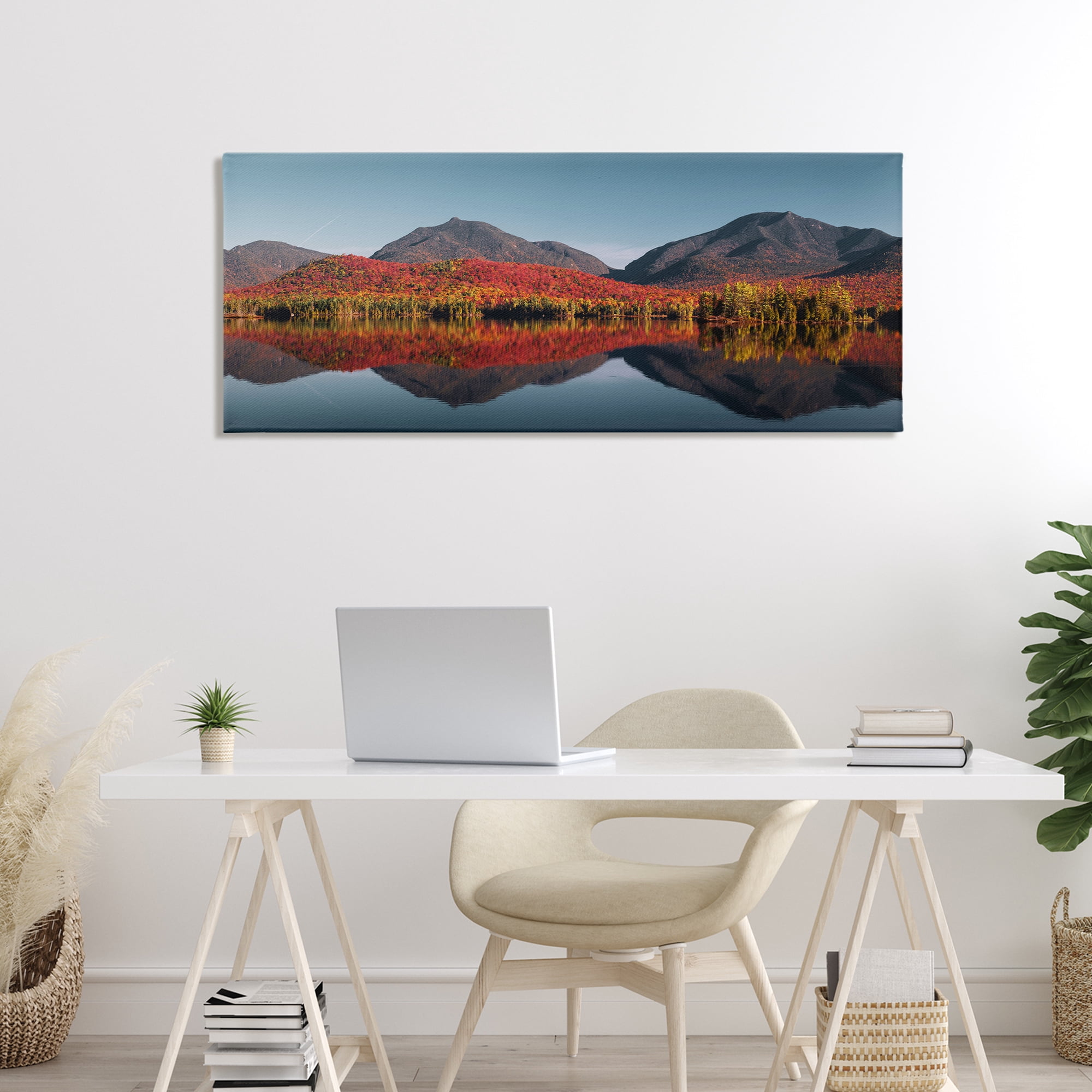Stupell Industries Autumn Panorama Reflections Canvas Wall Art, design by Jonathan Zaharek