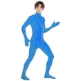 thumbnail image 1 of XXWXYD Combinaison Intégrale pour Enfants à Manches Longues avec Pieds, Col Roulé, Extensible, pour Gymnastique, 1 of 6