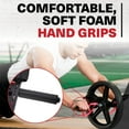 thumbnail image 5 of Lifeline Fitness Power Wheel for At-Home Full Body Functional Fitness Strength including Abs & Core, Lower Body and Upper Body with Foot Straps for More Workout Options, 5 of 6