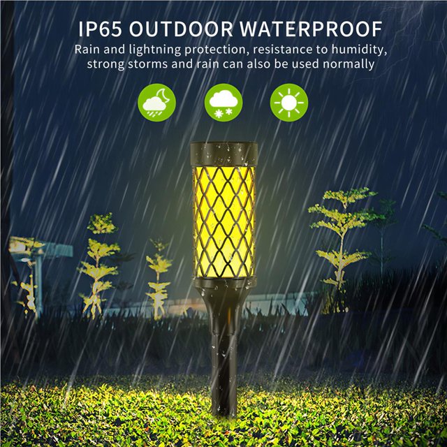 Solar Lawn Light LED Plug-in Light Colorful Yard Night Light Waterproof Colorful Yard Night Light with Long Endurance Light Control for Garden Lawn