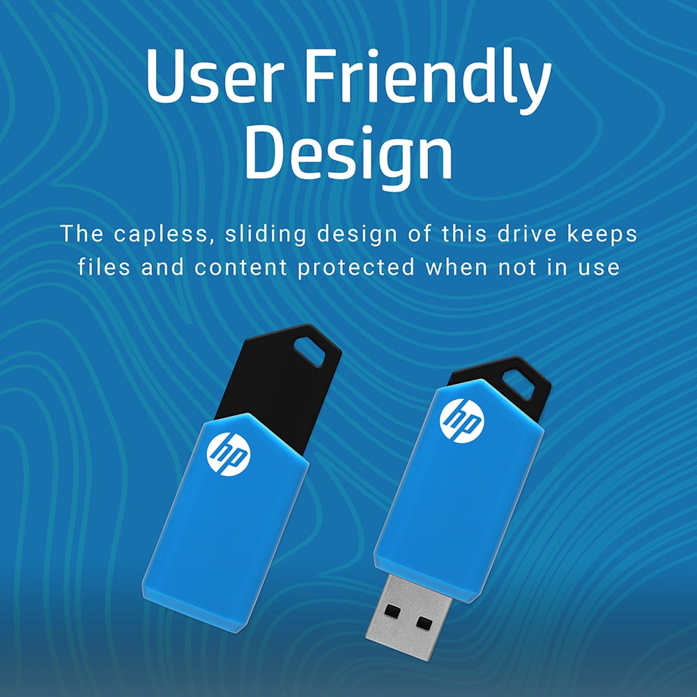 HP 32GB v150w USB 2.0 Flash Drive 5-Pack