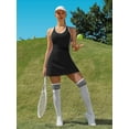 thumbnail image 6 of Charmo Women Tennis Dress with Built-in Bra and Pockets Shorts Racerback Athletic Dresses, 6 of 9