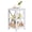 White, variant on Side Table for Living Room, White End Table with 3-Tier Storage Shelves X-Design Night Stand for Small Spaces Farmhouse Wooden Nightstand for Bedroom Bed Side Office