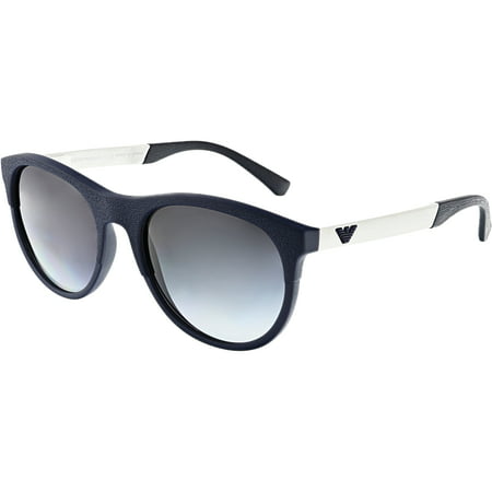 Emporio Armani Men's Gradient EA4084-50598G-56 Blue Oval Sunglasses